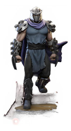 Destruidor Shredder | Tmnt Em Resina 24cm